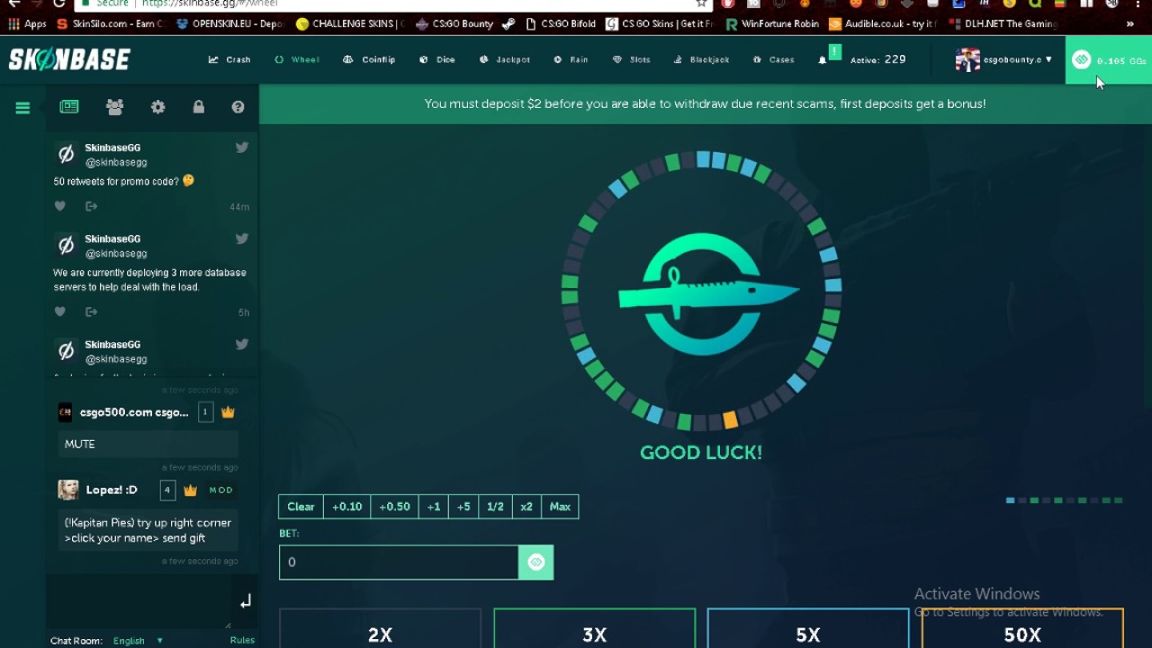 skinbase. gg code: STAXX free $1 no deposit to withdraw new csgo gambling site 100% LEGIT MUST WATCH