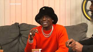 Boosie in the trap with Karlous Miller, Dc Young Fly and Clayton English !