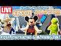 🔴Live: Morning at Hollywood Studios &amp; EPCOT! - Muppet Queue, Rides &amp; Pins - Disney World Livestream