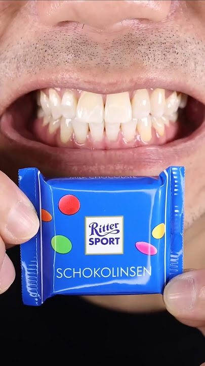 Praline (Edelnugat) Ritter SPORT Cubes Classic Chocolate ASMR