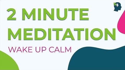 2 MINUTE Mindfulness Meditation To CALM STRESS & Anxiety | Morning Meditation (2023)