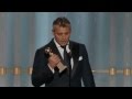 Matt LeBlanc winning a Golden Globe 2012 HQ