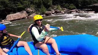 White Water Rafting with Ace Adventure, New River Gorge, West Virginia