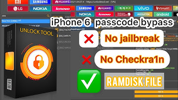 iPhone 6 passcode bypass No need jailbreak