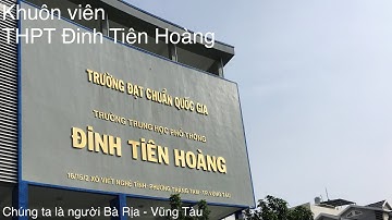 Khuôn viên THPT Đinh Tiên Hoàng, thành phố Vũng Tàu (phần 2/4)