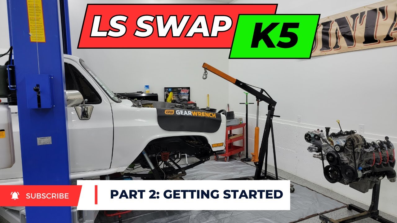 K5 BLAZER LS SWAP! Part 2 Getting Started Doner Review and Teardown