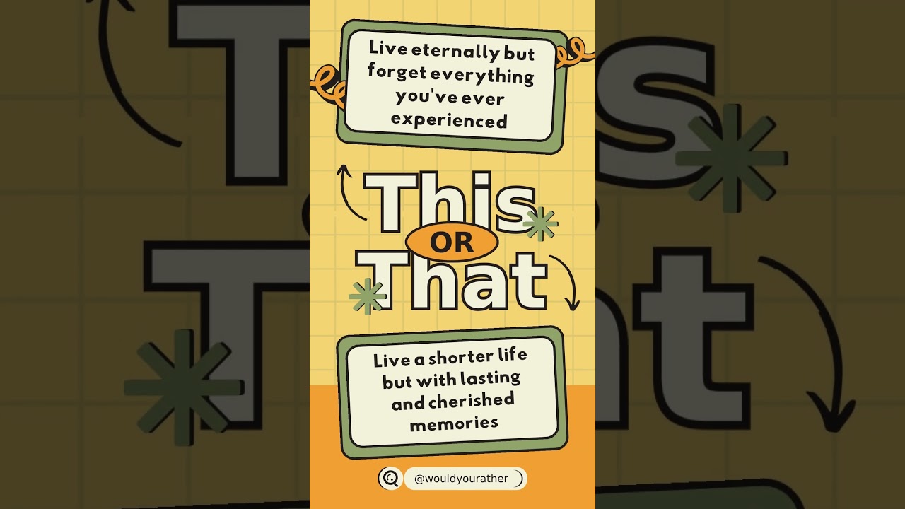 Would You Rather? 🤔 | Ultimate Decision Challenge! 