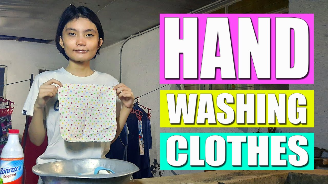 Hand Washing Clothes - YouTube