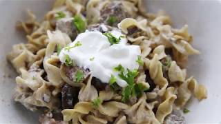 Beef Stroganoff Casserole