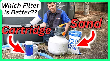 Which Filter is Better? Sand vs Cartridge Pool Filter