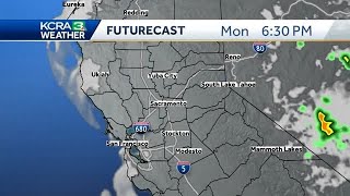 Warmer temps linger for the next few days before a slight cool-down