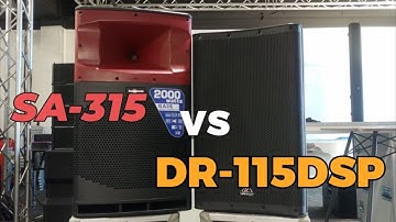 Behringer DR115DSP vs Audiocenter SA315 Audio Performance Comparison