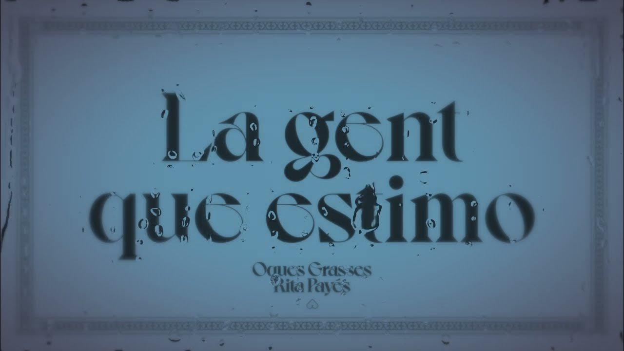 Oques grasses - La gent que estimo (reverb + slow) lenta i molt trista Oques grasses - La gent que estimo (reverb + slow) lenta i molt trista