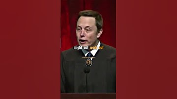 Elon Musk talks about the importance of taking risks at the right moment