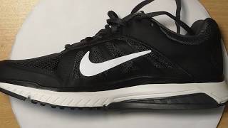 nike men black dart 12 msl running shoes