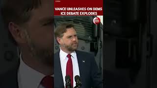 JD Vance Blasts Democrats Over Rhetoric Targeting ICE and Police