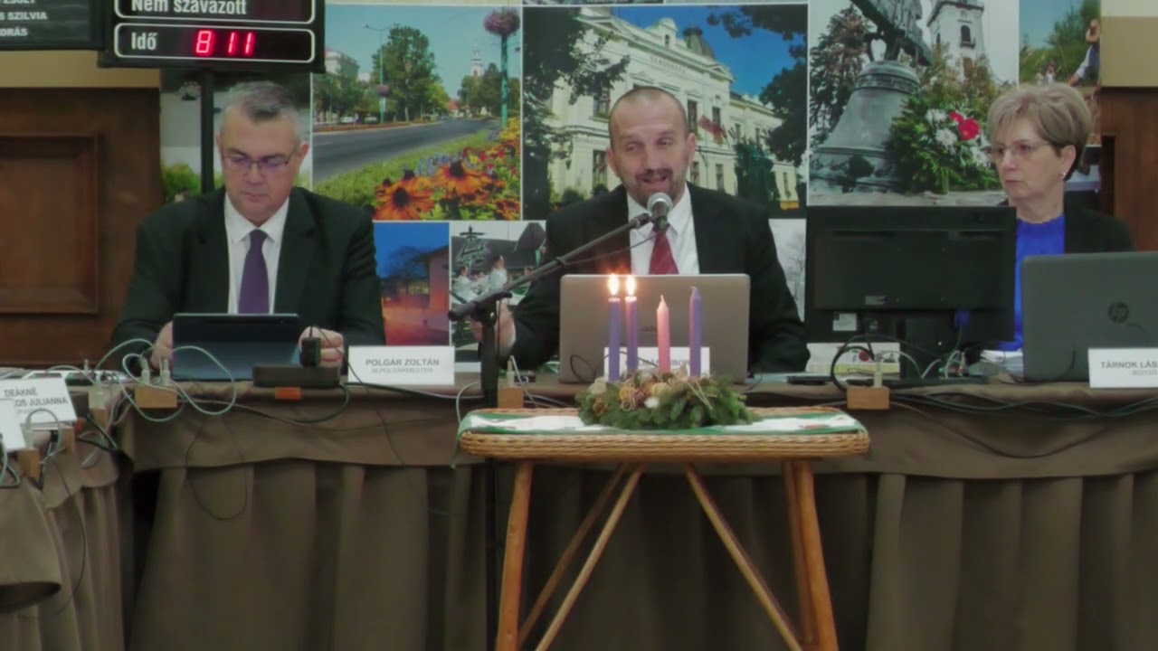 Békés Város Képviselő-testületének soros ülése - 2025. 12. 11.