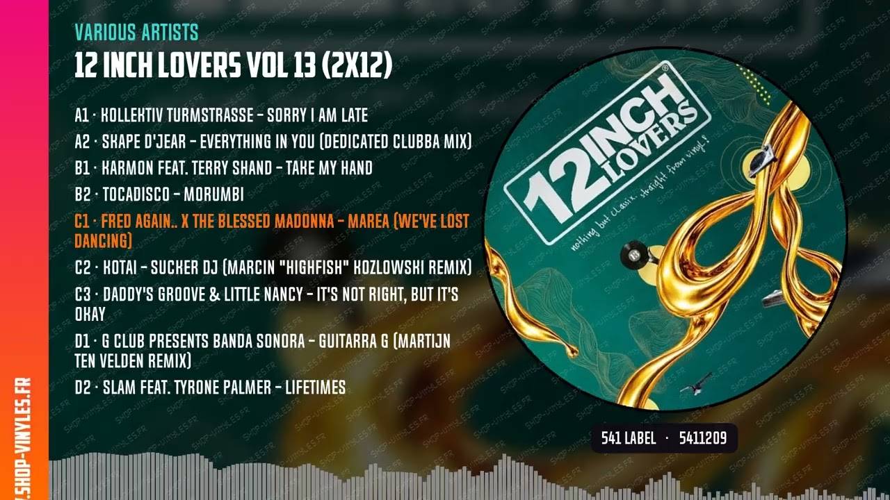 VARIOUS ARTISTS - 12 INCH LOVERS VOL 13 (2X12) [BLACK] (5411209