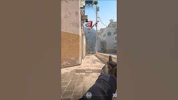 Лучший ванвей Смок на пальму на карте Dust2 CS2! #cs #csgo #cs2 #counterstrike #кс2 #shorts #dust2