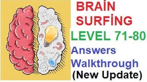 Brain surfing Level 71 72 73 74 75 76 77 78 79 80(Answers Walkthrough)