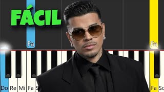 Khé - Rauw Alejandroy Romeo Santos - TUTORIAL PARA PIANO FÁCIL