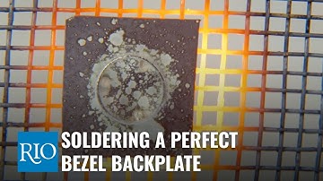 Soldering a Perfect Bezel Backplate