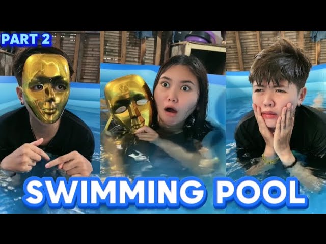 NASA SWIMMING POOL NI ANGEL SI GOLD BOY | ANGEL FUNNY VIDEO | GOODVIBES. class=