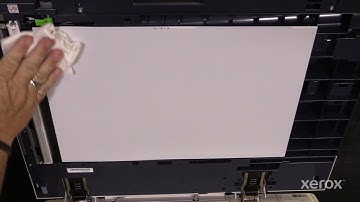 Xerox® AltaLink® B8100 Series Multifunction Printers Cleaning the Platen Cushion