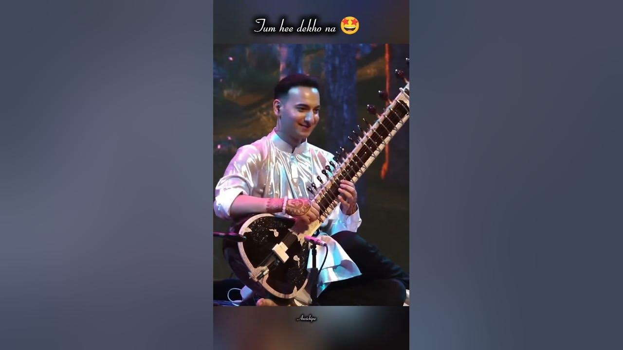 tum hee dekho na  sitar version 😍 || Rishabh rikhiram sharma #shorts #trending #rishabrikhiramsharma