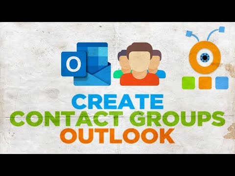 How to Create Contact Groups in Outlook