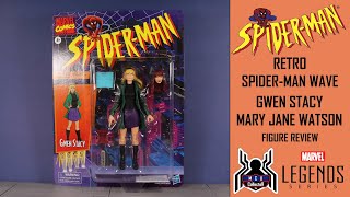 Marvel Legends GWEN STACY MJ Retro SpiderMan Wave Figure Review