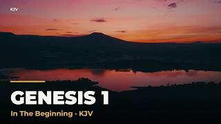 Genesis 1 In The Beginning The Six Days of Creation Cinematic KJV Bible Narration Genesis 1 Kjv In The Beginning Full Chapter With Cinematic Imagery