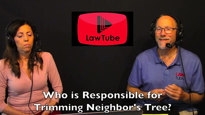 Who is responsible for trimming neighbor's tree branches?