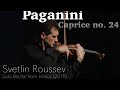 Paganini Caprice No.24 | Svetlin Roussev