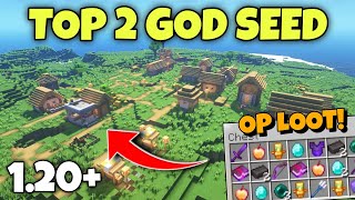 Top 2 God Seed For Minecraft 1.20 Bedrock And Pocket Edition | Seed Minecraft 1.20