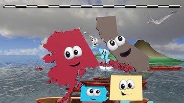 Playing Stack the States 2 for the first time