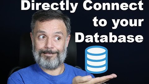 Direct Database Connection