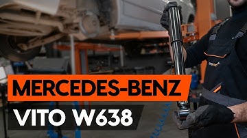 Jak wymienić amortyzatory tylne w MERCEDES-BENZ VITO 1 (W638) [PORADNIK AUTODOC]