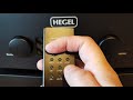 Special functions in your Hegel amp