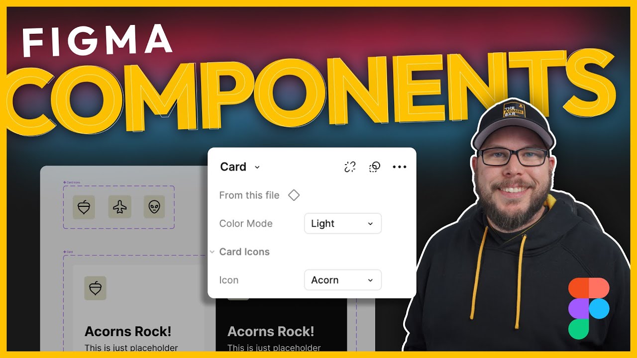 Figma Components are crazy-powerful (it's so easy to do!) - YouTube