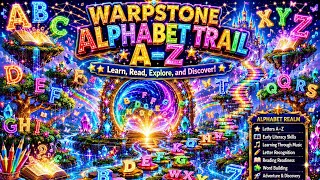 🔤 Warpstone Alphabet Trail A–Z | QFI Music Official Video | Learn, Read, Explore, and Discover! ✨