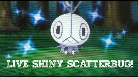 Live! Shiny Scatterbug - 40 Chain + Shiny Patch