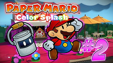 Ruddy Road | Paper Mario Color Splash | Gameplay Part #2