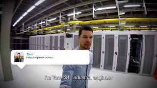 As an industrial engineer, Tom helps build out Colruyt Group's data centre
