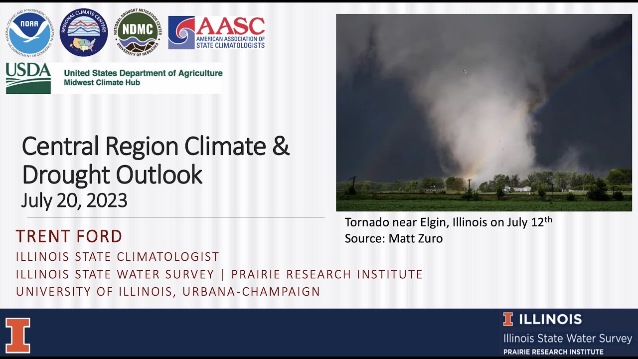 July North Central US Climate and Drought Summary and Outlook - YouTube