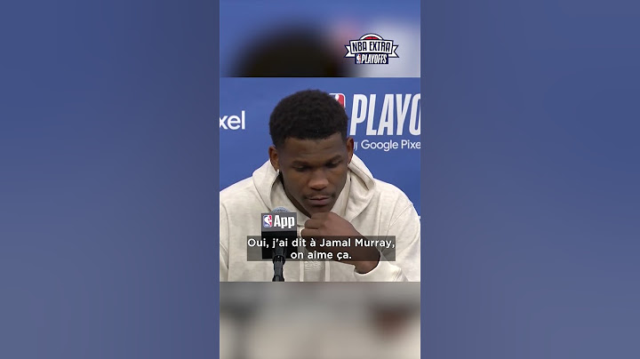 🍿 Ça trashtalk dur entre Jamal Murray et Anthony Edwards ! On a hâte de voir la suite !