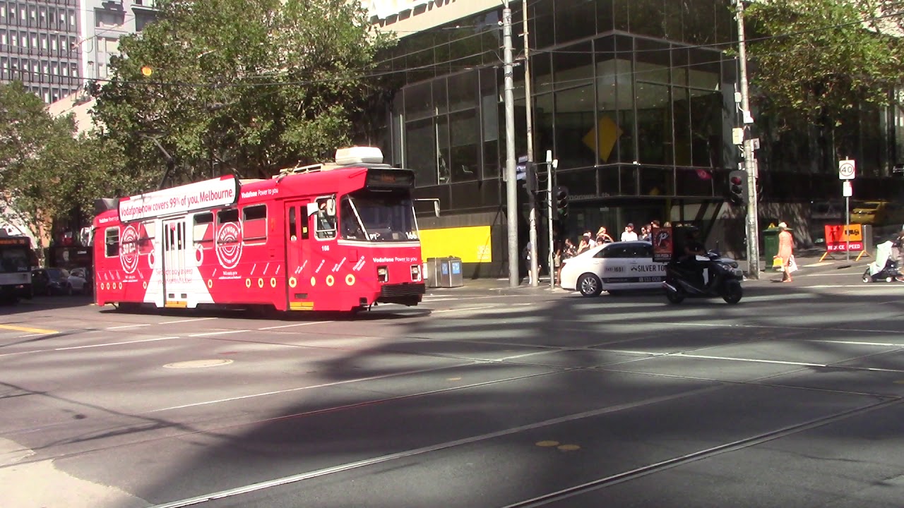 Vodafone tram Z3 166 Elizabeth St