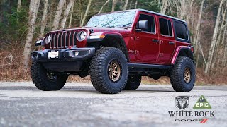 2021 Jeep Wrangler Rubicon in Snazzberry - Teraflex Lift, Falcon Shocks, 37 Tires