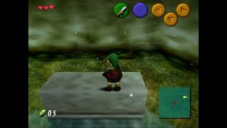 Escape Kokiri forest. Navi dive glitch OOT