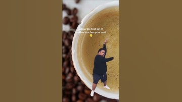When the First Sip of Coffee Touches Your Soul😌 | SITMEMES